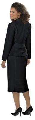 Westside Misses' Ruffle Back Suit