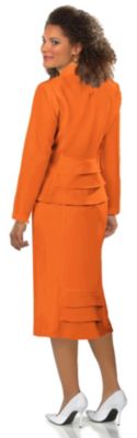 Westside Misses' Ruffle Back Suit