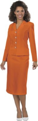 Westside Misses' Ruffle Back Suit
