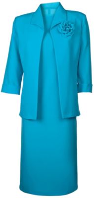 Westside Misses Flower Jacket Dress
