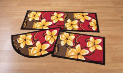 Floral 3-pc. Rug Set