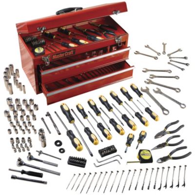Master Craft 157 - pc. Tool Kit w/2 Drawer Box