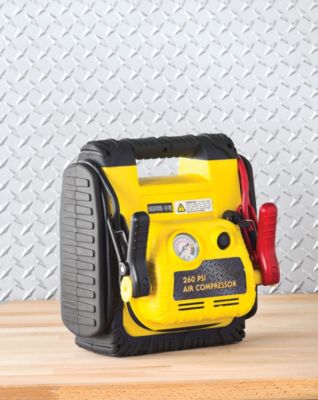 Master Craft® 4-in-1 Jumpstart Compressor