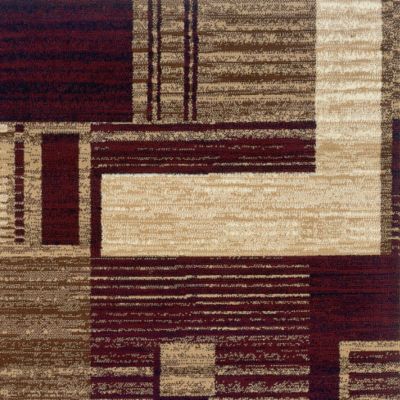 Contemporary Squares Brown 3-Pc. Rug Set