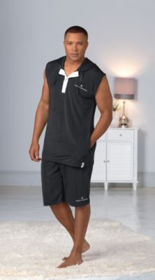 Stacy Adams Men's Sleeveless Hoody Shirt