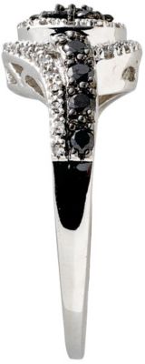Ladies' 10K White Gold 1/2 CT. T.W. Diamond Ring