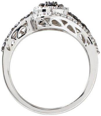 Ladies' 10K White Gold 1/2 CT. T.W. Diamond Ring