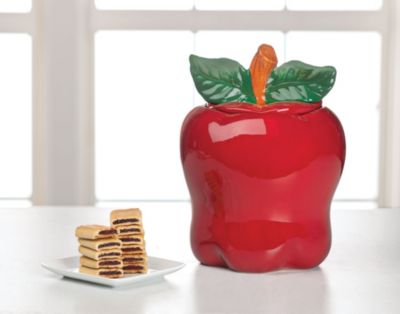 Red Apple Cookie Jar