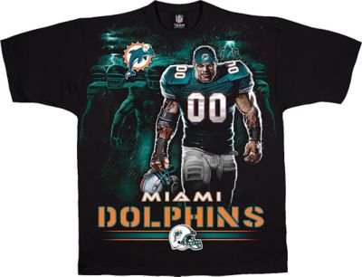 NFL Big and Tall Black Tunnel Tee