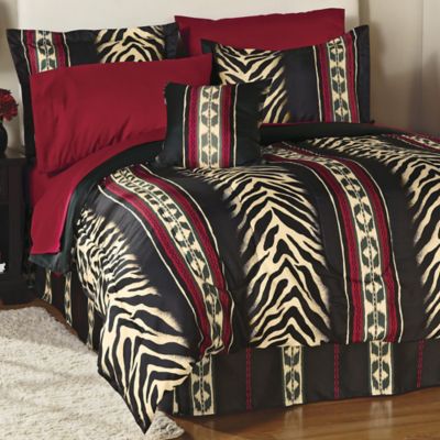 MyHome Gambia Zebra 8pc Comforter Set