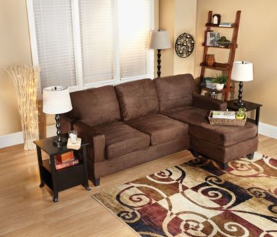 Microfiber Sectional w/Chaise