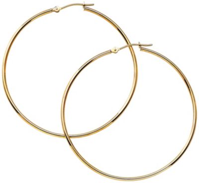 10K Gold Hoop Earrings