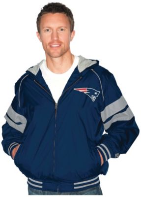NFL Big and Tall Lightweight Hooded Jacket