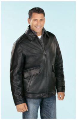 Excelled Men's Lambskin Leather Jacket