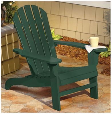 McLeland Design&trade; Green Cedar Adirondack Chair