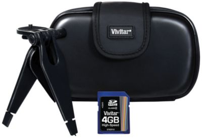 Vivitar iTwist HD 12MP Camcorder Package