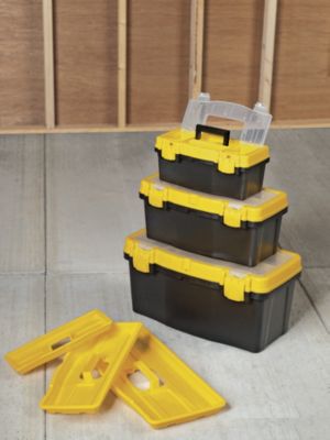 Master Craft® 3pc Tool Box Set