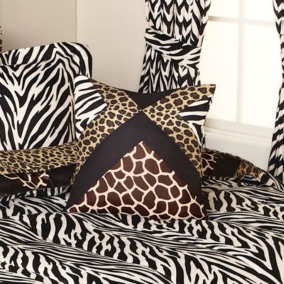 McLeland Design Congo Reversible Leopard Bed Set