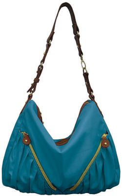 SR2 Marrakesh Nylon Pleated Pocket Hobo