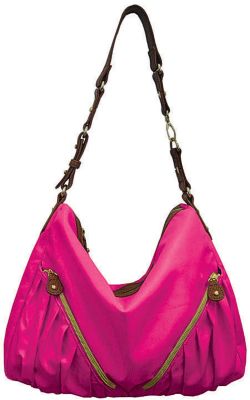 SR2 Marrakesh Nylon Pleated Pocket Hobo