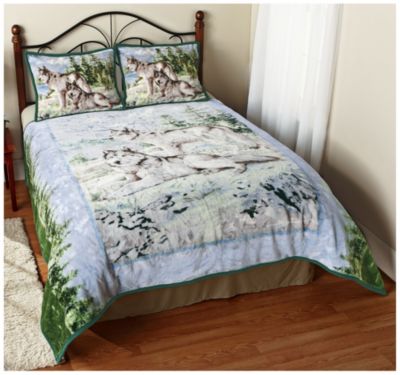 SAVE 45% Hautman Plush Watchful Pause Coverlet Set