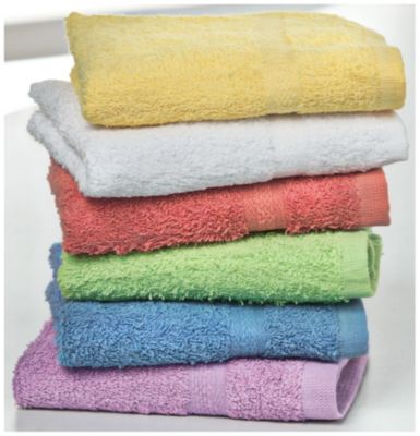 6pk Bleach Friendly Washclothes