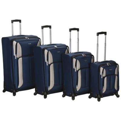 Quad 4pc Spinner Luggage Set