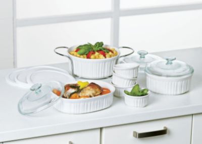 CorningWare French White 14pc Bakeware Set