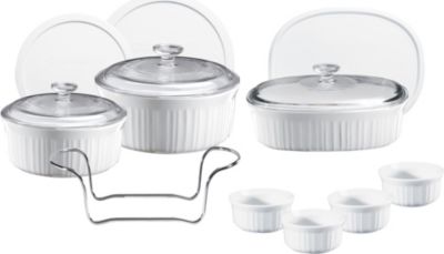 CorningWare French White 14pc Bakeware Set