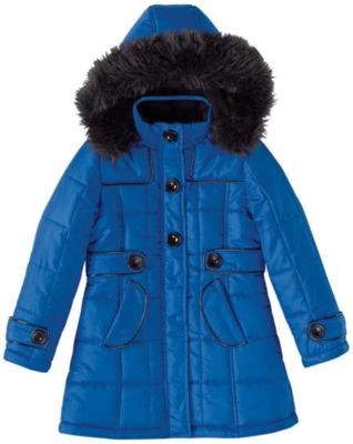 Chaqueta KC acolchada larga, para niñas de 7-16