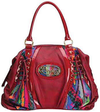 Coogi Multi-Lace Satchel