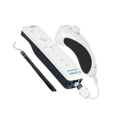 Wii Black & White Wave Plus /Controller Bundle