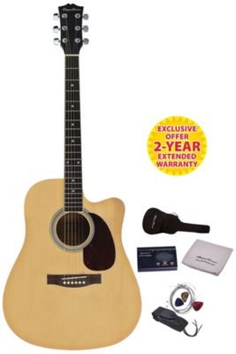 Spectrum 41" Acoustic Guitar/Top Spruce Blk Gloss