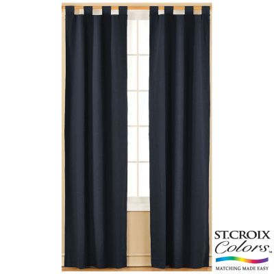 St. Croix Colors Tab Top Insulated Draperies