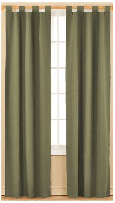 St. Croix Colors Tab Top Insulated Draperies