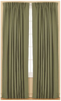 St. Croix Colors Pinch Pleat Insulated Draperies