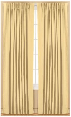 St. Croix Colors Pinch Pleat Insulated Draperies
