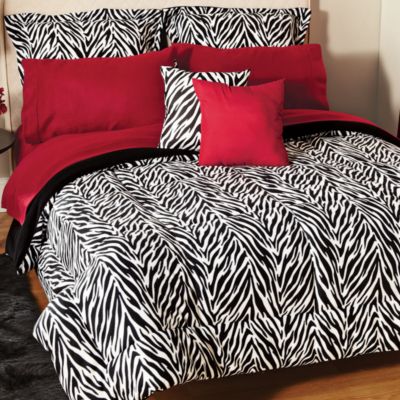 Out of Africa Fleece Chocolate Mini Comforter Set