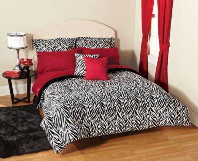 Out of Africa Fleece Chocolate Mini Comforter Set