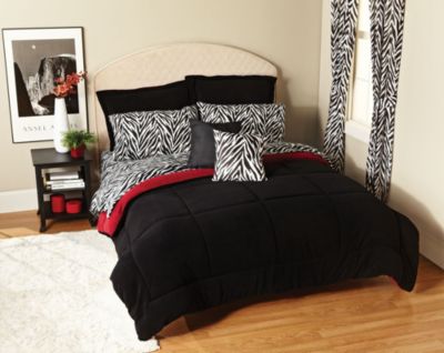 Out of Africa Fleece Chocolate Mini Comforter Set
