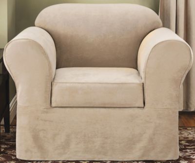 Sure Fit Soft Suede Supreme Slipcover Collection