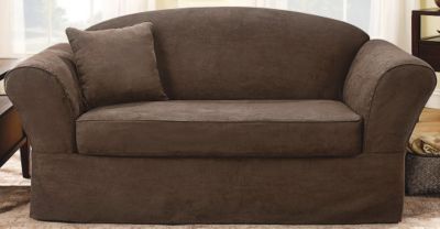 Sure Fit Soft Suede Supreme Slipcover Collection