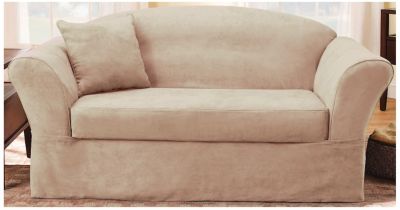 Sure Fit Soft Suede Supreme Slipcover Collection