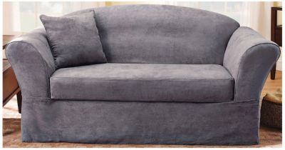 Sure Fit Soft Suede Supreme Slipcover Collection