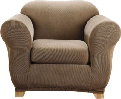 Sure Fit Stretch Stripe Slipcover Collection