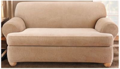 Sure Fit Stretch Stripe Slipcover Collection