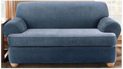 Sure Fit Stretch Stripe Slipcover Collection