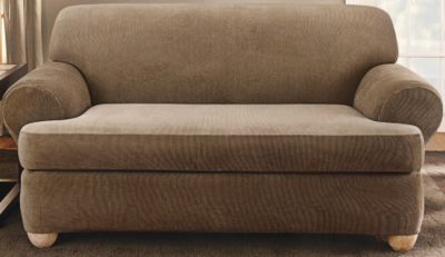 Sure Fit Stretch Stripe Slipcover Collection