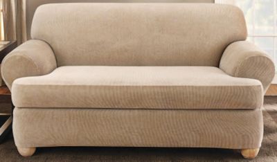 Sure Fit Stretch Stripe Slipcover Collection
