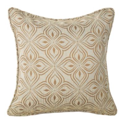 Lotus Print Toss Pillows
